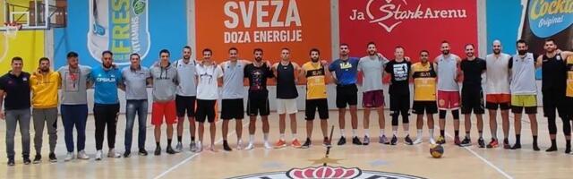 Basketaši Partizana ugostili reprezentativce Srbije i Austrije