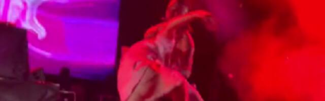INCIDENT NA FESTIVALU U KRAGUJEVCU! Mladić se zaleteo na američkog repera, on ZAURLAO na obezbeđenje! (VIDEO)
