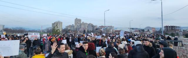 Tokom protesta “Bani u Banovinu“ studenti i građani ušli na Univerzitet u Nišu