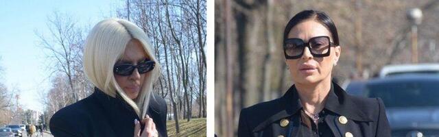 PRVI SUSRET KARLEUŠE I CECE NA SAHRANI SAŠE POPOVIĆA! Šok-scena na groblju, svi pogledi bili uprti u njih! (VIDEO)