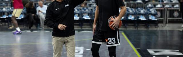 Partizanovo najnovije pojačanje „sipa“ trojke tokom zagrevanje (VIDEO)