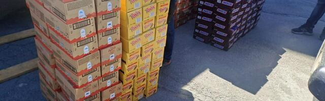 FOTO: Policija zaplenila čokoladice vredne tri miliona dinara