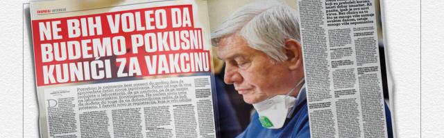INTERVJU BRANISLAV TIODOROVIĆ: Ne bih voleo da budemo pokusni kunići za vakcinu