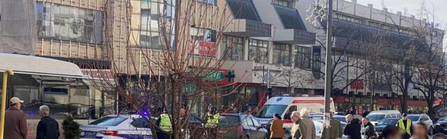 Sudar u centru Leskovca, hitna i policija na licu mesta