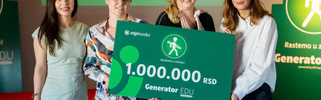 OTP banka proglasila pobednike konkursa Generator EDU posvećenog finansijskom opismenjavanju dece i mladih