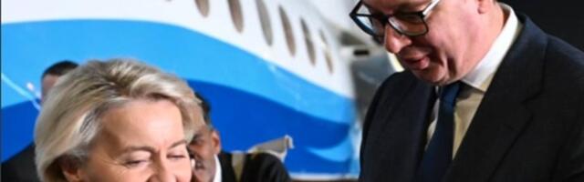 Ursula fon der Lajen stigla u Beograd, dočekao je Vučić
