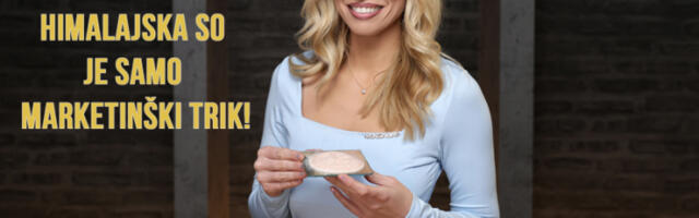 HIMALAJSKA SO JE SAMO MARKETINŠKI TRIK!