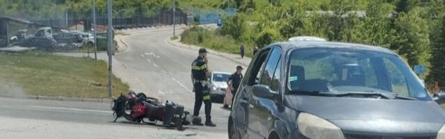 Oboren motociklista u Novoj Varoši: Policija na mestu nezgode!