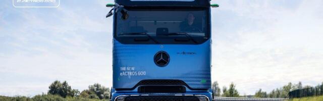 Mercedes-Benz eActros 600 kamion godine