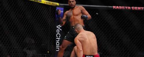 NA JEDNOJ NOZI PRED DONALDOM TRAMPOM BRUTALNO PRETUKAO RIVALA! Ovo je jedna od najluđih UFC bobri, predsednik SAD imao najbolje mesto!