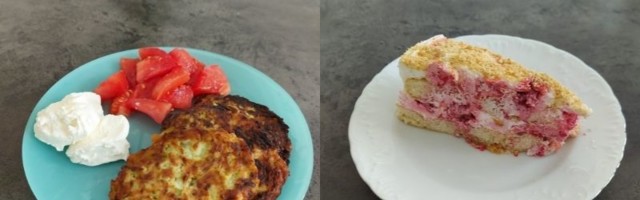 KUVAMO SA MAMOM: Uštipci od povrća i lagani kolač sa malinama (RECEPT)