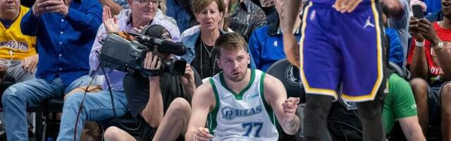 ŠOU LUKE DONČIĆA "UNIŠTIO" LEJKERSE Magija Slovenca za novi tripl-dabl /VIDEO/