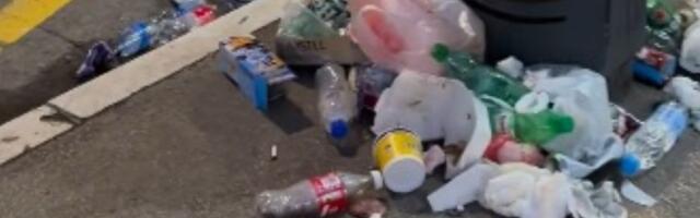 MUČNE SCENE u Nišu: Pogledajte šta je ostalo iza naprednjaka posle mitinga (VIDEO, FOTO)