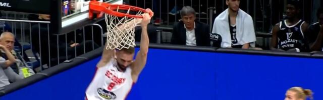 Partizan ubedljivo savladao Podgoričane: Ovo su najbolji potezi sa utakmice!