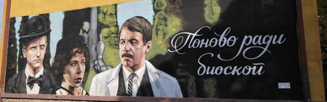 Ponovo radi bioskop: Osvanuo mural posvećen legendarnom filmu, evo gde se nalazi