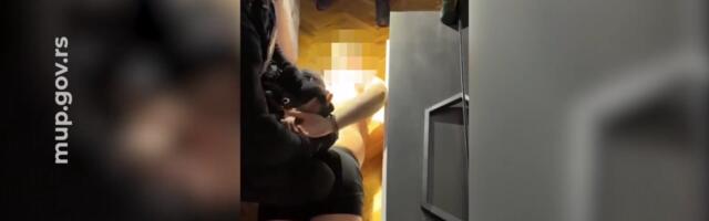 (VIDEO) Vika, lisice i munjevita akcija: uhapšen osumnjičeni organizator kriminalne grupe