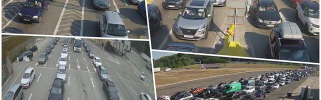 NA OVA 3 GRANIČNA PRELAZA IGLA NEMA GDE DA PADNE: Kolonama se ne vidi kraj! Ko je danas krenuo na more, načekaće se (FOTO)