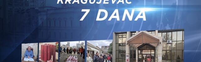 InfoKG 7 dana: Licencirana detektivska agencija, dva kandidata za Đurđevdansku nagradu, protesti, nezaposleno 9.830 Kragujevčana, Univerzitet o UKP-u i akademskoj godini...