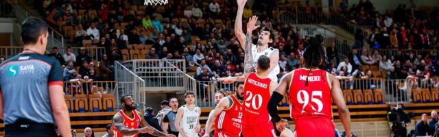 ILIRIJA – ZVEZDA Slovenci vode nakon prvog poluvremena: Crveno-beli moraju mnogo da rade kako bi došli do pobede!