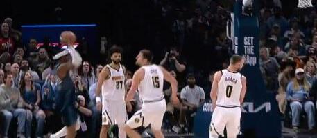 BEZOBRAZLUK - ŠEJ NAMERNO GAĐAO JOKIĆA LOPTOM! Pogledajte skandalozan potez aktuelnog MVP!  (VIDEO)