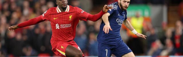 PSŽ – LIVERPUL Šampion Evrope dominira