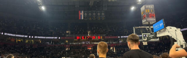 EMOTIVNE SCENE IZ ARENE! Partizan se oprostio od Avdića - prizor koji slama srca (VIDEO, FOTO)