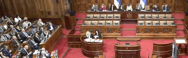 SNS prvi put bez većine za stavljanje zakona na dnevni red skupštine