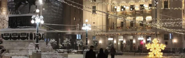 Јак мраз, током дана ново наоблачење са падавинама