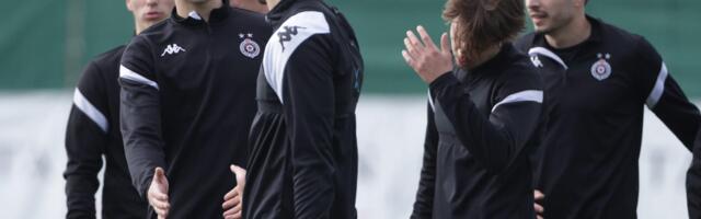 Partizan odradio trening bez četvorice igrača