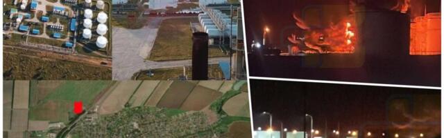 STRAHOVIT UDAR UKRAJINE NA RUSIJU: Pogođena rafinerija nafte na jugu zemlje, dronovi napali Krim i pogranične oblasti, PVO imao pune ruke posla (FOTO)