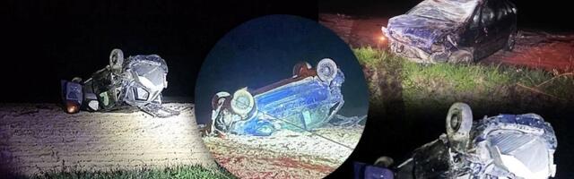 Poginuo muškarac u Tekerišu: Auto sleteo s puta, prizor ledi krv (FOTO)