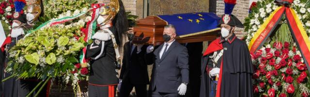 Sahranjen predsednik Evropskog parlamenta David Sasoli