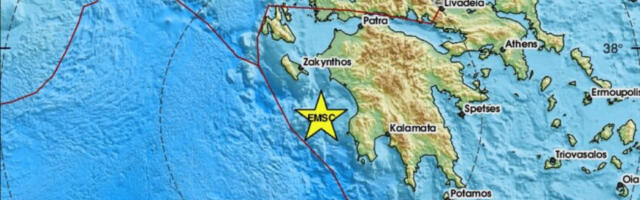 Snažan zemljotres pogodio Grčku