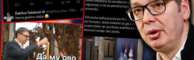 "DA MU OVO VEČE BADNJE NA SLOBODI BUDE ZADNJE!" Ovo su grozote koje su blokaderi uputili predsedniku Vučiću za dane Božića (FOTO)