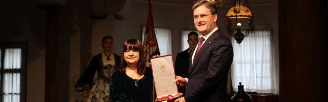 Uručen Orden Karađorđeve zvezde I stepena Ljiljani Habjanović Đurović
