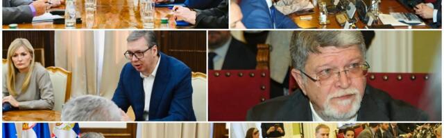 KAD NA DIJALOG POZOVE PREDSEDNIK SRBIJE, ZA BLOKADERE JE TO 'UVREDA', A KAD IH CIMNE PICULA - OBAVEZA! "Sopstvenu državu gaze, legitimitet traže samo u Briselu"