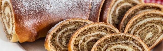 Štrudla sa suvim grožđem i orasima