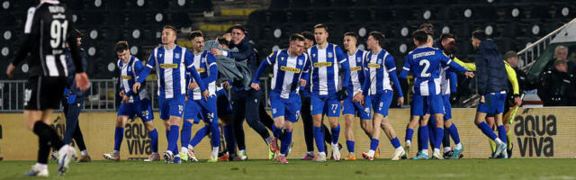 Gol je, nije, ma jeste! Lopta je prešla liniju! Ovako je Rodić šokirao Partizan u nadoknadi! (VIDEO)