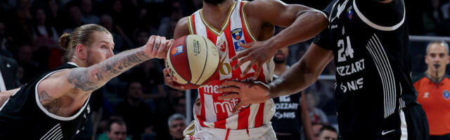 Partizanu uzdrman: Ovako izgleda tabela ABA lige posle pobede Zvezde u derbiju