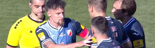 Zbog ovoga je Siniša Tanjga isključen protiv Zvezde: Vojvodina s igračem manje od 20. minuta protiv šampiona!