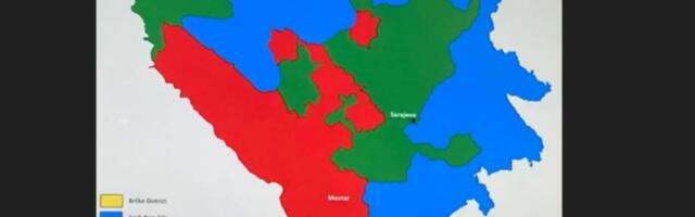 МСП: Загребачка мапа БиХ са три ентитета је озбиљна провокација