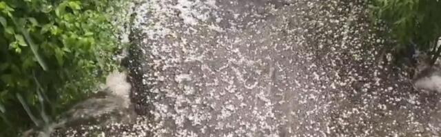 Veliko nevreme na severu Crne Gore: Grad tuče u okolini Bijelog Polja, a u Podgorici 52 stepena Celzijusa