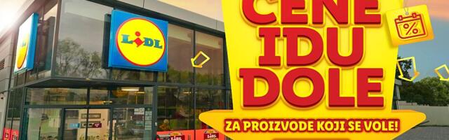 Lidl Srbija: Cene idu dole za redovan asortiman