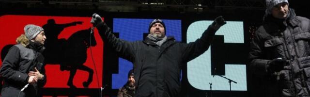 "Videli pacovi da brod tone...": Beogradski sindikat šaljivo sa protesta (VIDEO)