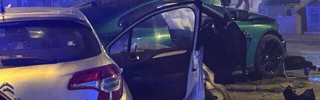 Potresan prizor iz Novog Sada: Pogledajte šta je ostalo od automobila nakon stravične nesreće u Jevrejskoj