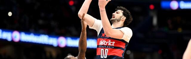 Tristan za samo 16 minuta na terenu završio kao dvocifren! Vratio se i bio jedan od najboljih u Vašingtonu (VIDEO)