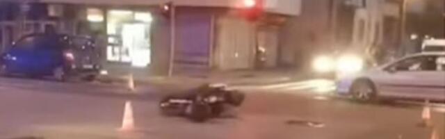 MOTOCIKLISTA OBOREN U KRAGUJEVCU: Policija na terenu! (VIDEO)