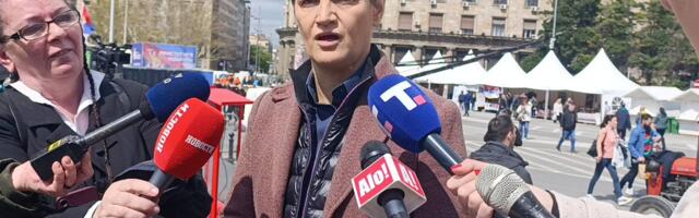 Brnabić pohvalila studente: Objasnila povod skupa u Pionirskom parku