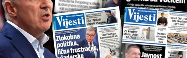 KRIMINALIZACIJA BEOGRADA IZ CRNOGORSKE KUHINJE: Medijskim napadima na Vučića i njegovu porodicu kriju tragove kriminala koji vode do Đukanovića!