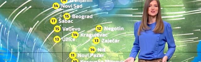 Prognoza za subotu – toplo, ali oblačno i vetrovito, do 17 stepeni